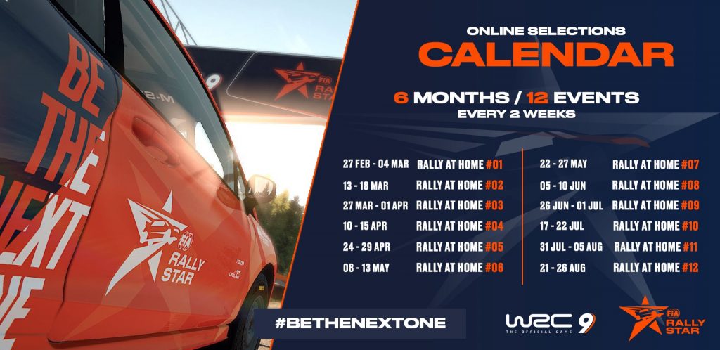 FIA Rally Star Rally at Home on WRC 9