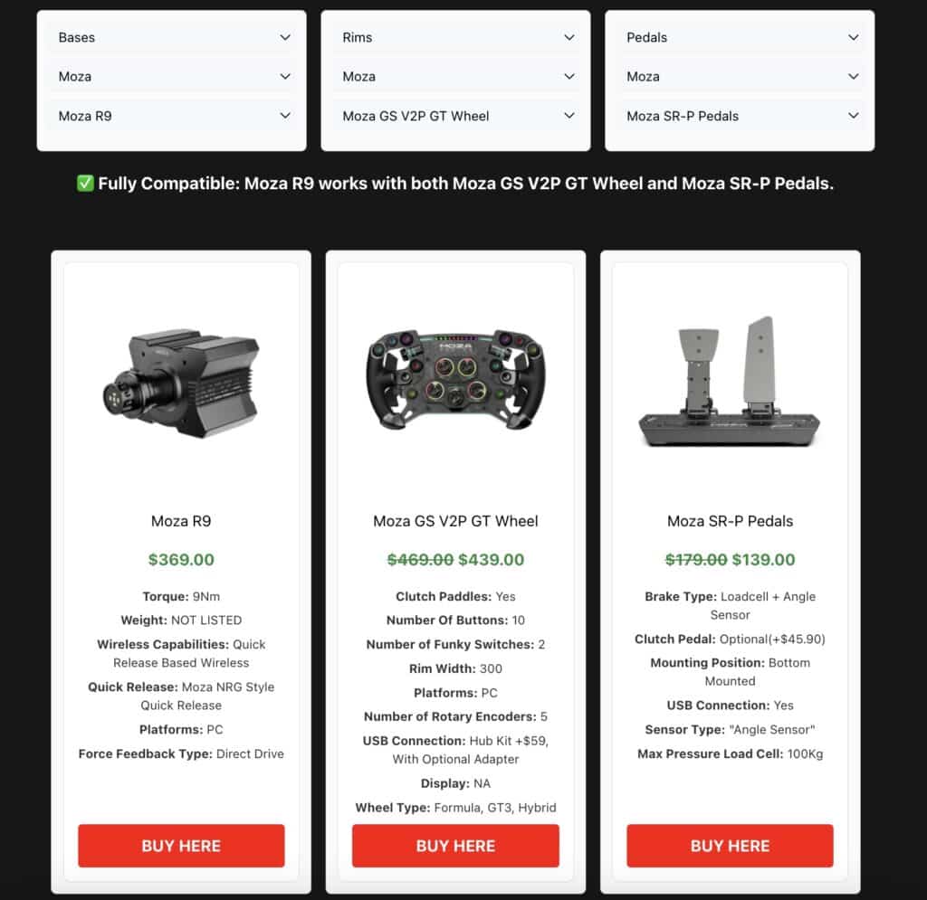 How to use our Compatibility Tool Screenshot