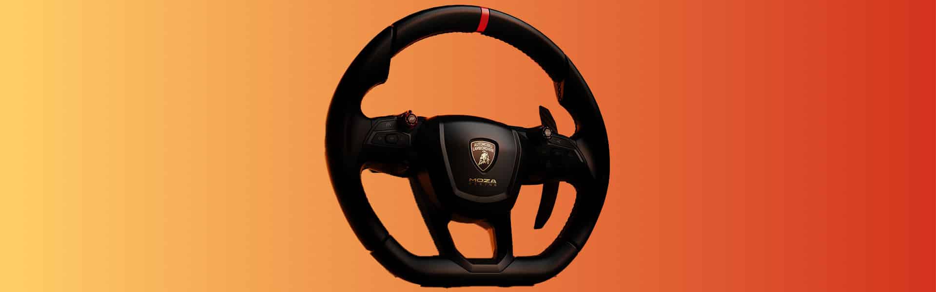 Moza Revuelto Lamborghini Wheel