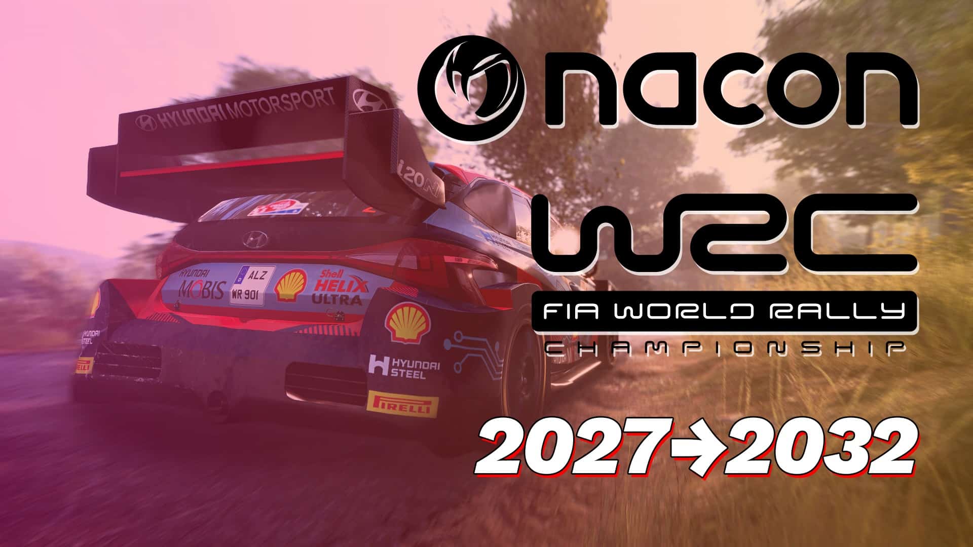 NACON Secures the WRC License (2027–2032)