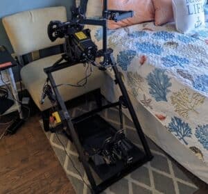 Pushing My Old Cheap Wheelstand too far