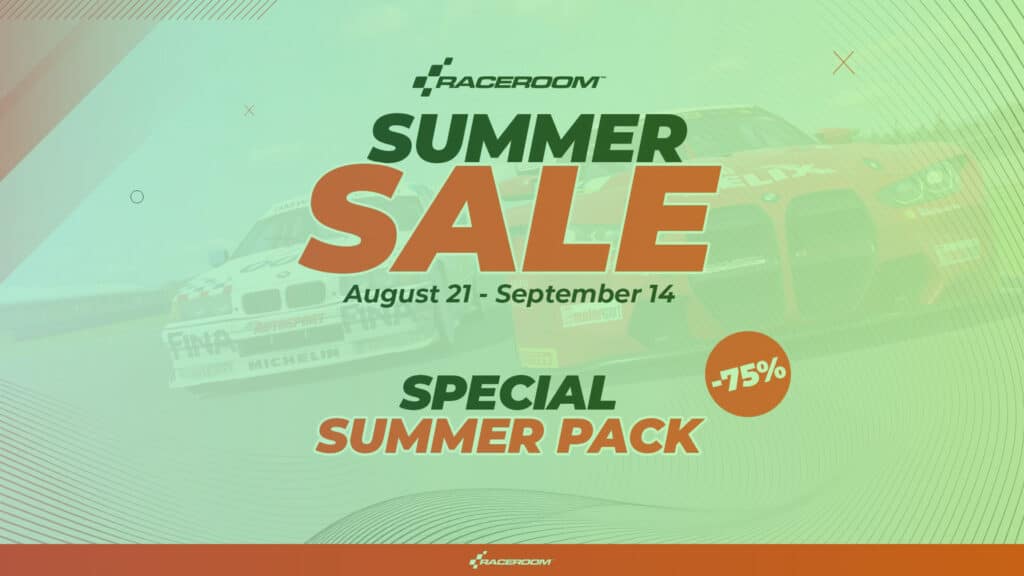 Race Room summer sale