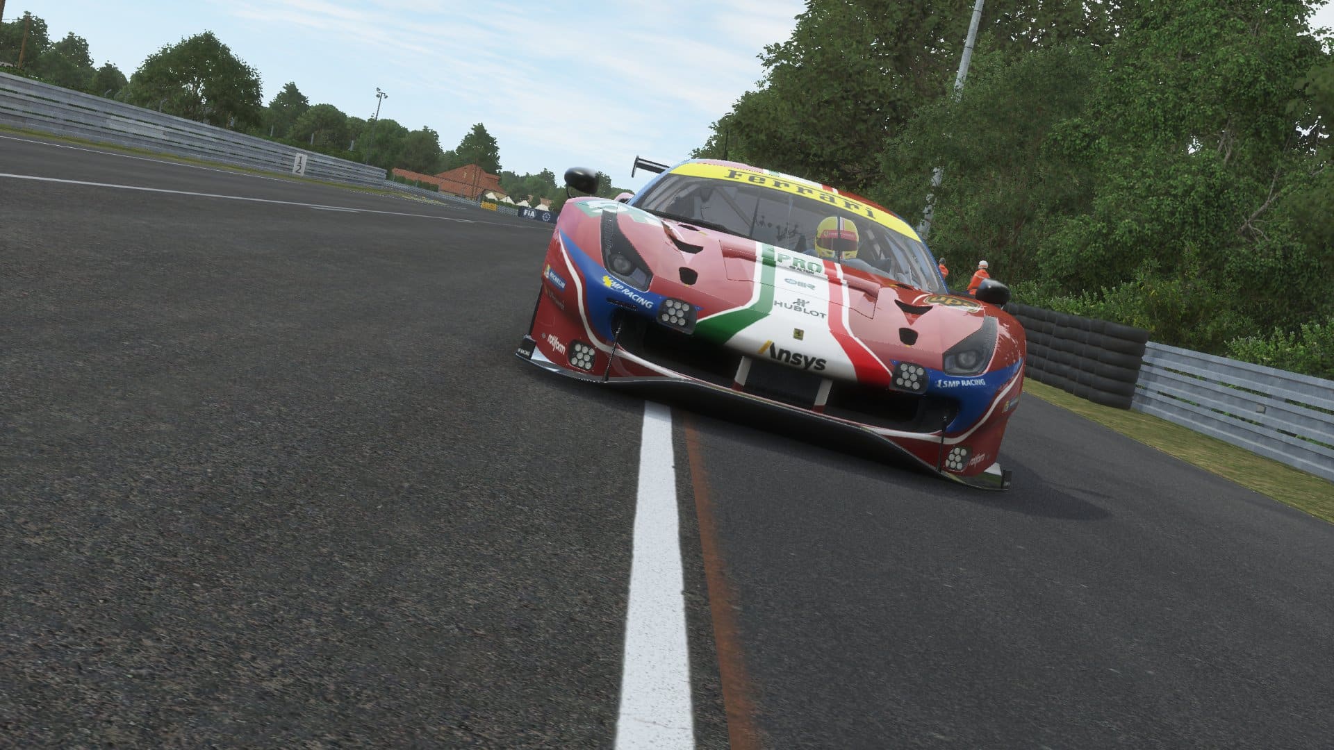 The Ferrari 488 and Le Mans are being removed from rf2