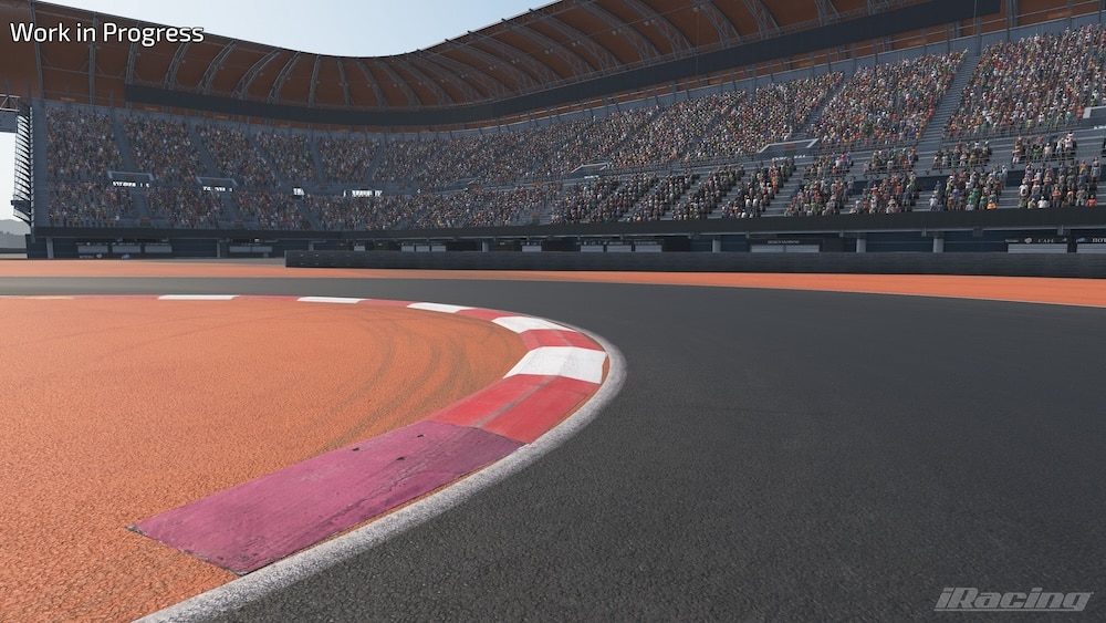 The work in progress screenshots of the new Mexico City Street Circuit
