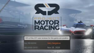 Project Motor Racing Is A Mess